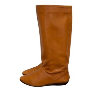 Women's Tan Leather Boots